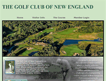 Tablet Screenshot of golfclubne.com